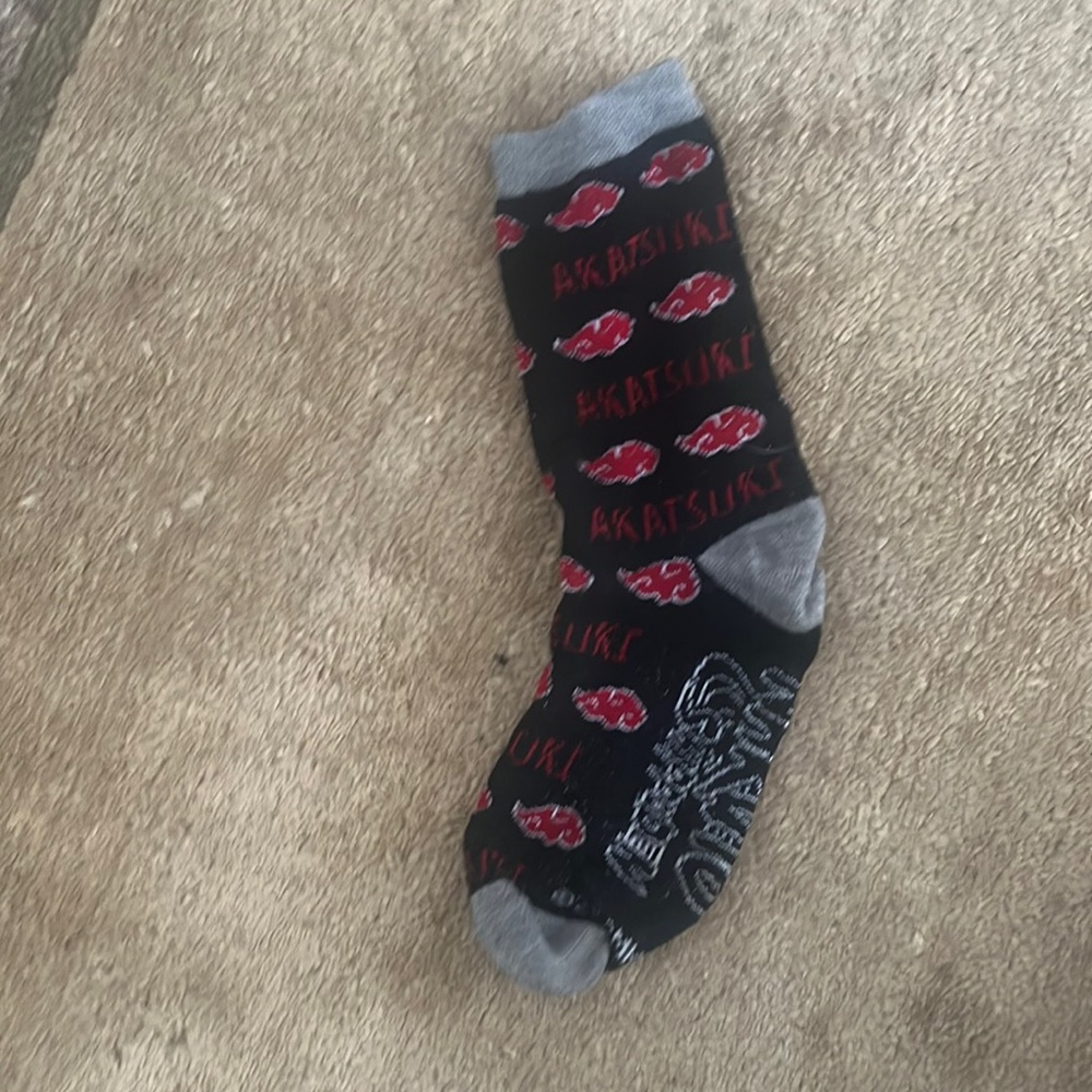 Black Naruto shippuden sock